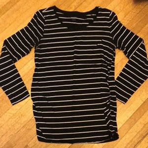Striped Maternity Top